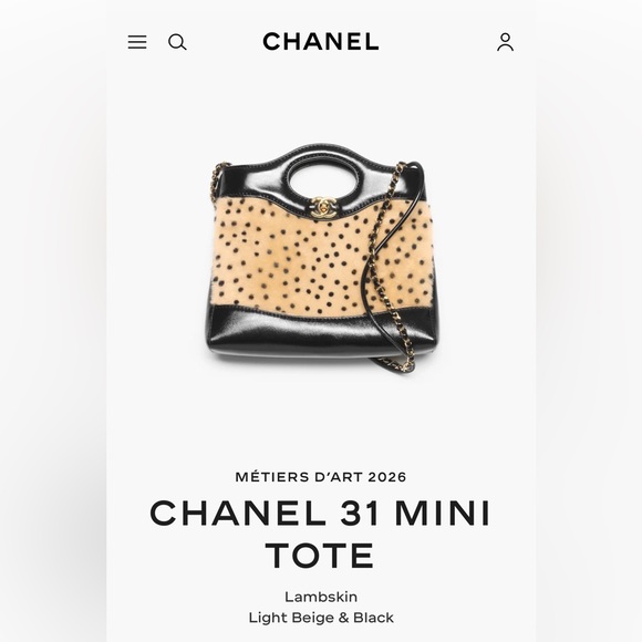CHANEL Handbags - SOLD Chanel 31 in Pony Hair Dalmatian Leopard print
